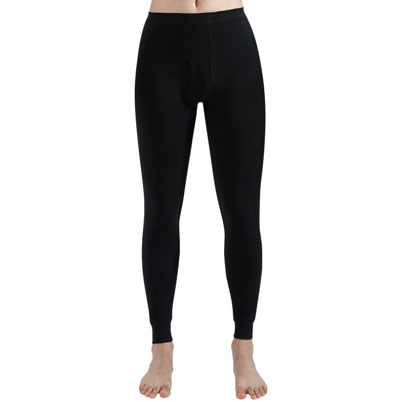 Langsha Мужские утягивающие брюки из хлопка и шерсти на осень/зиму