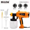 HILDA Electric Spray Gun - Detachable High-Pressure Tool for Latex and Oily Paints