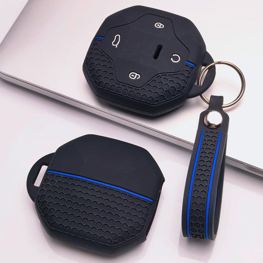 Чехол-брелок для ключей для Jetour Shanhai T2 L9 T3 Traveler Dashing Поверхность устойчива к царапинам Ударопрочная конструкция Мягкая текстура для удобного захвата Простой в установке Дизайн