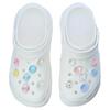 Crocs Классические клоги Dreamy Bubbles Party Clogs Унисекс Белые