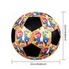 Super Mario3 Soccer Ball Colorful All Ages Machine Stitched PVC Competition Ready Durable High-Bounce.SIZE5