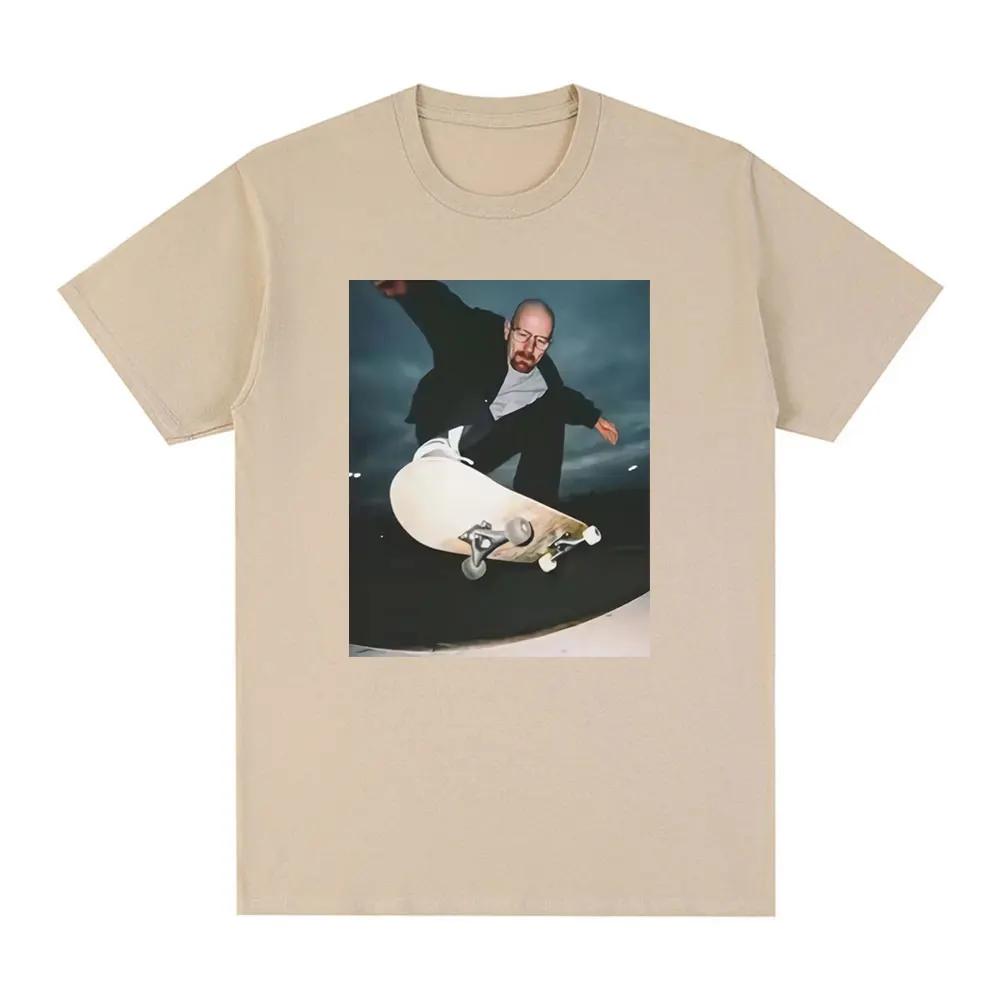 Breaking Bad Heisenberg T-shirt Men's Walter White 90s Skating T-shirt Women's Pattern Printed T-shirt Casual T-shirt Top