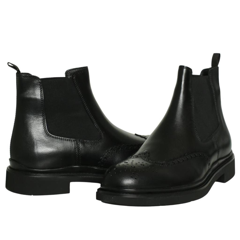 Мужские зимние ботильоны из натуральной кожи