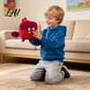 Comfortable Plush Cushion Cookie-Themed Toy with Soft PP Cotton Cute Stuffed Animal