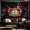 Custom Name Bayer 04 Leverkusen Printed Tapestry – Wall Hanging for Bedrooms, Dorms, and Home Decor