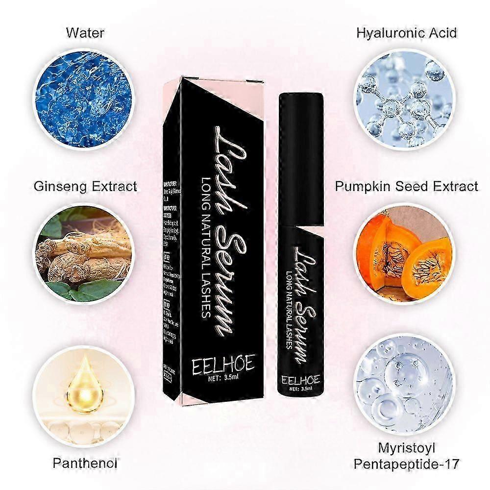 3 шт. Сыворотка для роста ресниц Sins N Lashes, способствует более густым, длинным и сильным ресницам