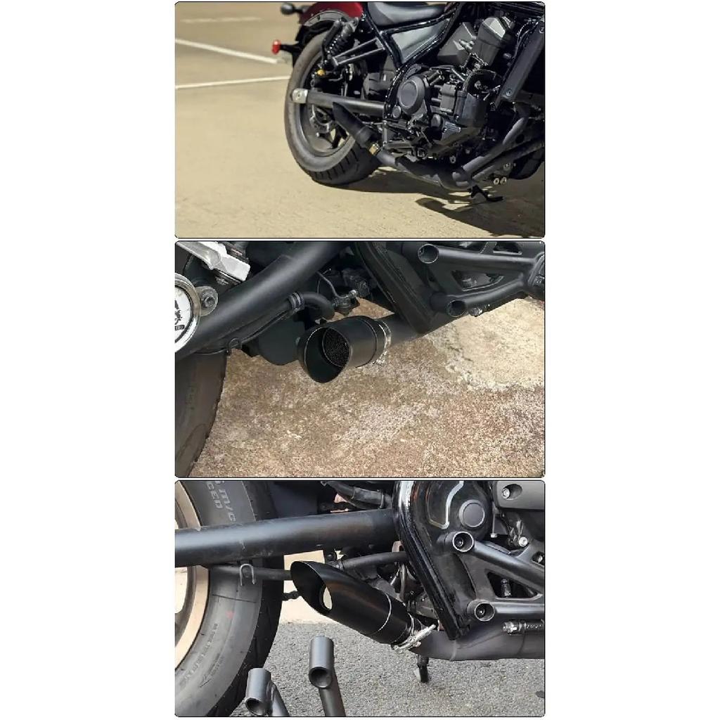 GP Выхлопная труба для мотоцикла, насадка, короткие глушители с DB Killer для Honda Rebel 1100 CMX 500 300 CMX1100 CMX500 CMX300