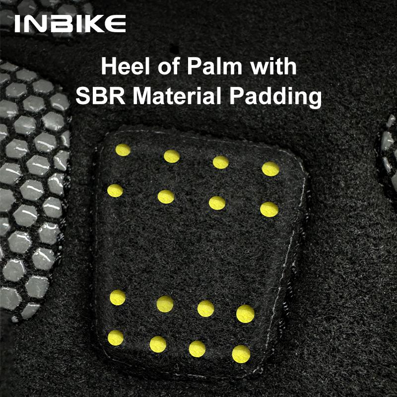 INBIKE Half Finger Cycling Gloves 2025 Summer Unisex Breathable Cushioning Abrasion-resistant MTB Road Mountain Bike Accessories