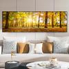 Landscape Sunlight Green Trees Leaves Forest Canvas Painting Nature Posters and Prints Wall Art Pictures Home Decor No Frame