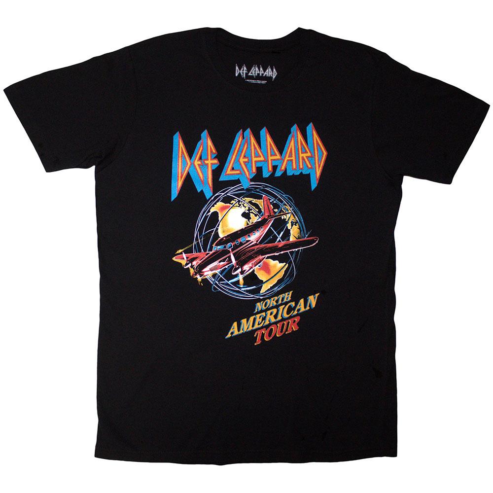 Def Leppard Unisex Adult North American Tour T-Shirt