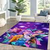 Futuristic Fashion Party Square rugs are a great choice for living rooms, bedrooms, home décor, and as gifts.