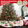Рождественская елка Поделки Украшение Нижняя часть Юбка для елки Окружность дерева Мультяшный принт