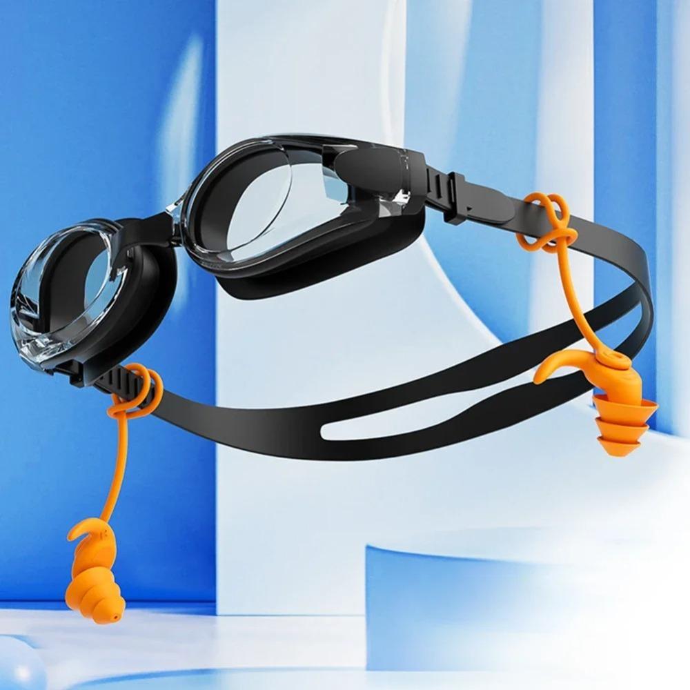 1 Pair Silicone Corded Ear Plug Waterproof Waterproof Earplug Outdoor Water Sports