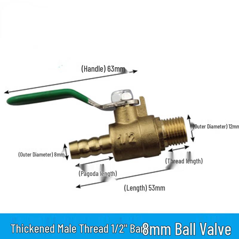 Thickened Brass Ball Valve