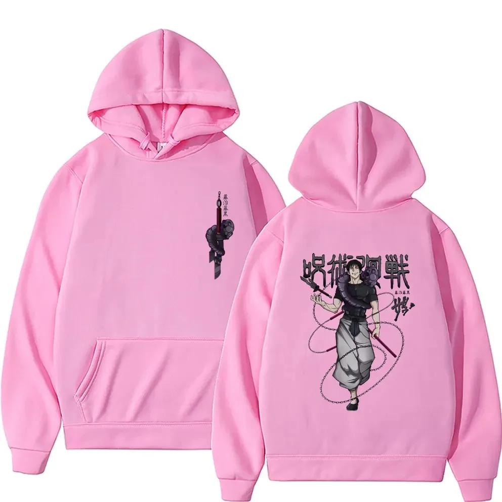 2025 Japanese Anime Family Hoodies Jujutsu Kaisen Fushiguro Toji Graphic Male Fashion Manga Streetwear Men Women Sweatshirt