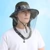 Mosquito Hat Sun with Neck Flap Net Bucket Hat for Outdoor
