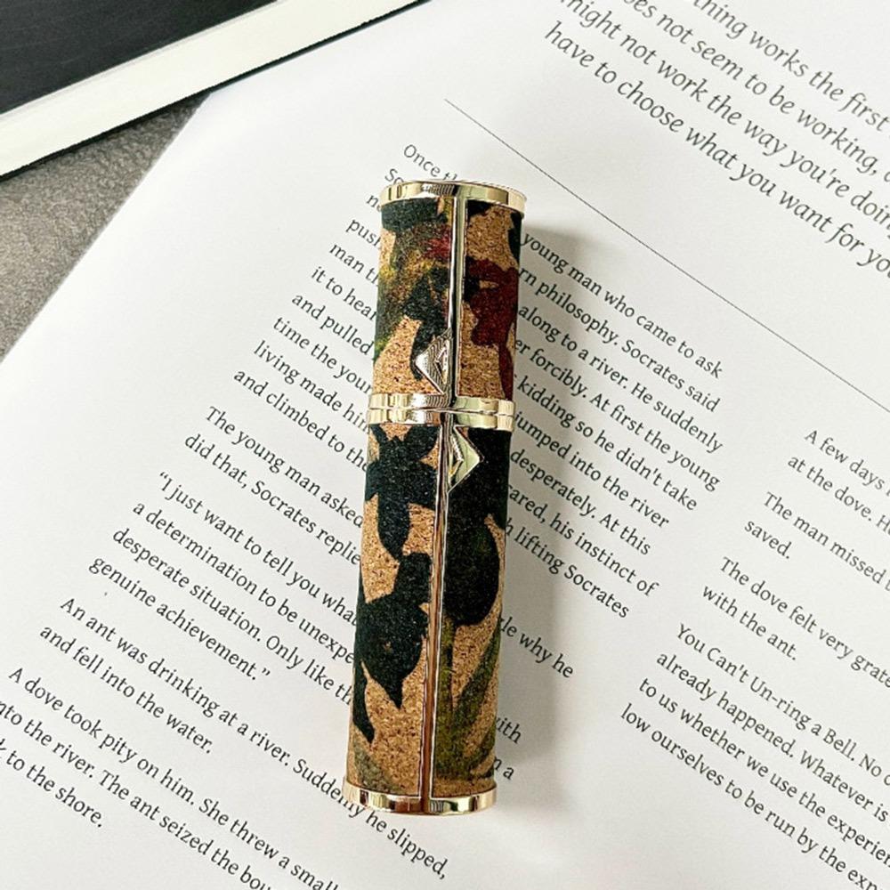 Кожаный флакон для духов пустой 5 мл флакон-атомайзер для парфюма с цветочным узором многоразовый ультрадисперсный распылитель контейнер для аромата дорожный