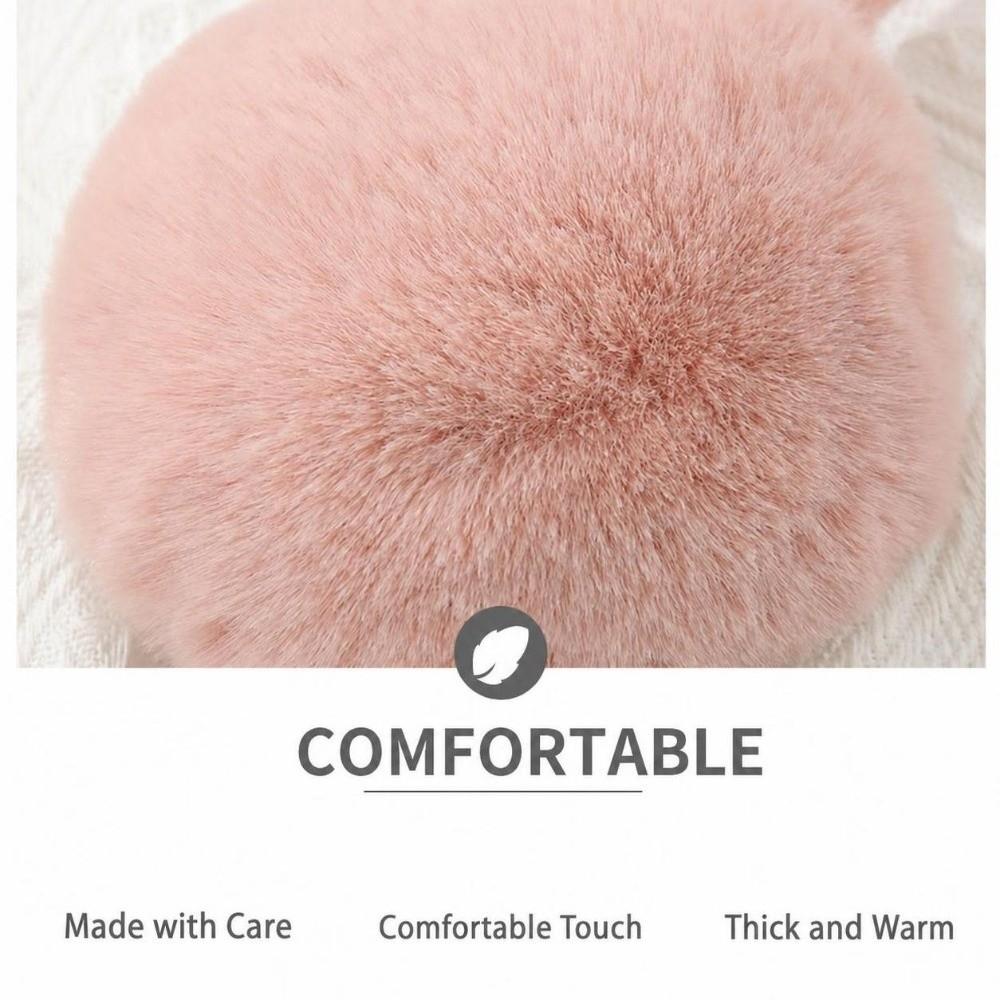 Windproof Cat Ear Earmuffs Soft Plush Winter Ear Warmers Outdoor Cycling Accessories