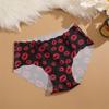 Трусики из ледяного шелка для женщин, сексуальное леопардовое нижнее белье, красивое бесшовное белье с бабочками, сексуальные трусы