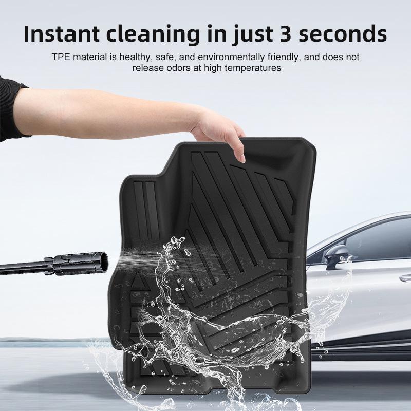 Коврики в салон и коврик в багажник из ТПЭ для Chery Tiggo 4 Pro/4 (модели 2020-2025) - Экологичные