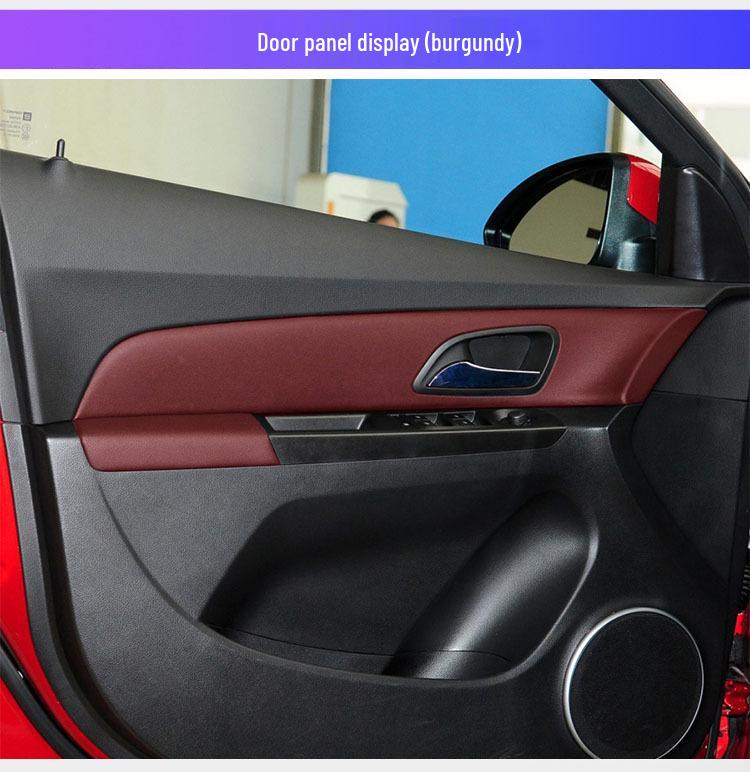 Обновление интерьера Chevrolet Cruze: дверные панели, центральная консоль, приборная панель и подлокотник, обтянутые кожей