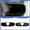 Carbon Fiber Style Black Rearview Side Mirror Cover Caps for BMW X3 F25 X1 E84 Pre-LCI 2010 2011 2012 2013 Case