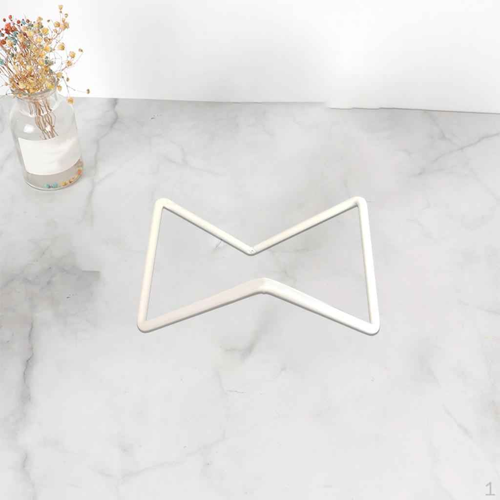 1pc Geometric Iron Stand for Ball Skirt Agate Specimens Golf Tennis Baseball Shells Small