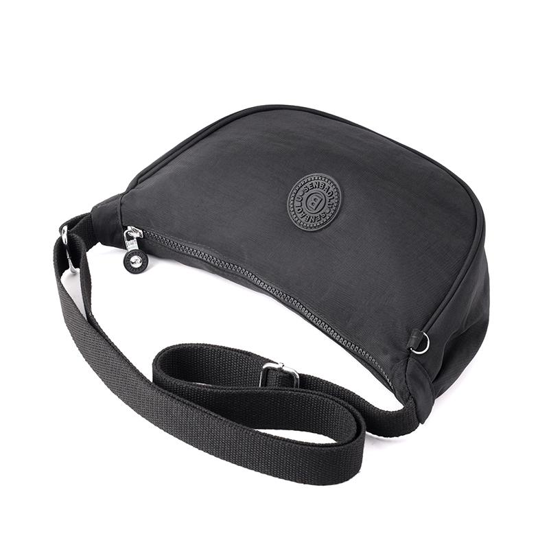 Легкая сумка-хобо большой вместимости, нейлоновая водоотталкивающая сумка через плечо для женщин