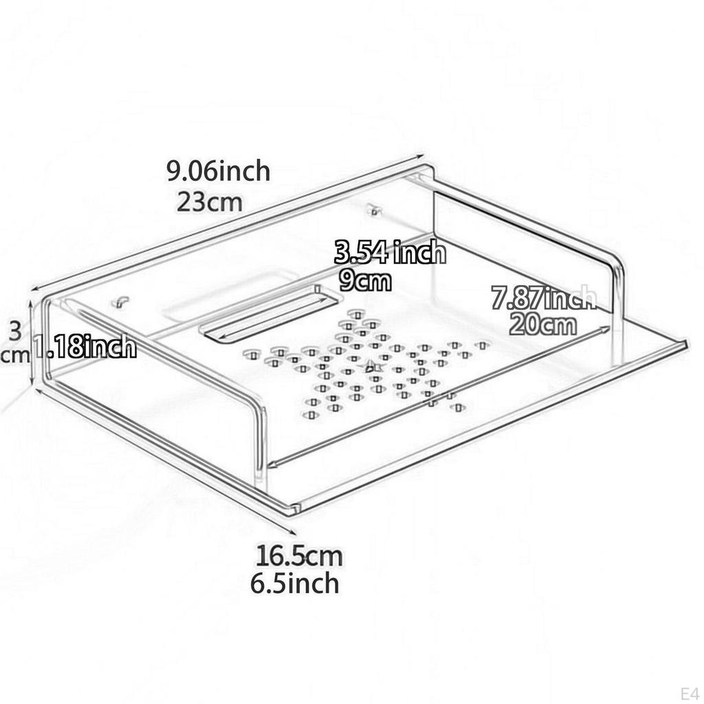 Подвесная полка для настенного крепления DVD-плеера, хранения игр