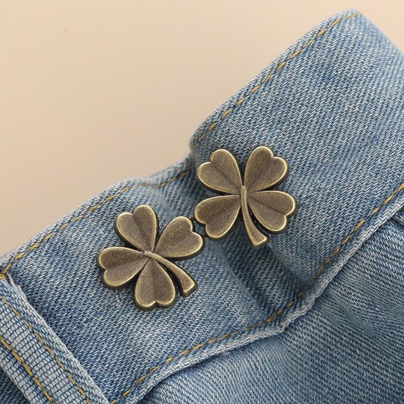 Затягивающий талию зажим для брюк, зажим для регулировки талии, застежка для уменьшения талии, пуговицы-броши для украшения одежды NK001