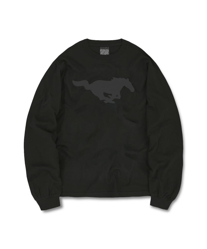 DURT Fire Horse Long Sleeve Tee (Black)