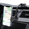 ML201 Gooseneck Car Phone Holder Suction Cup Windshield Phone Mount with Flexibile Long Arm