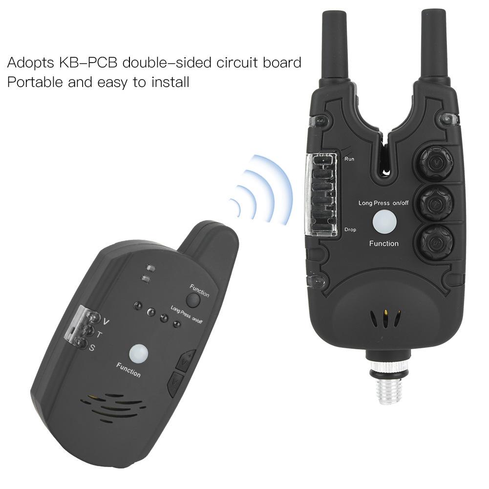 ABS LED рыболовный электронный сигнализатор поклевки рыбы звуковой сигнал индикатор аксессуар