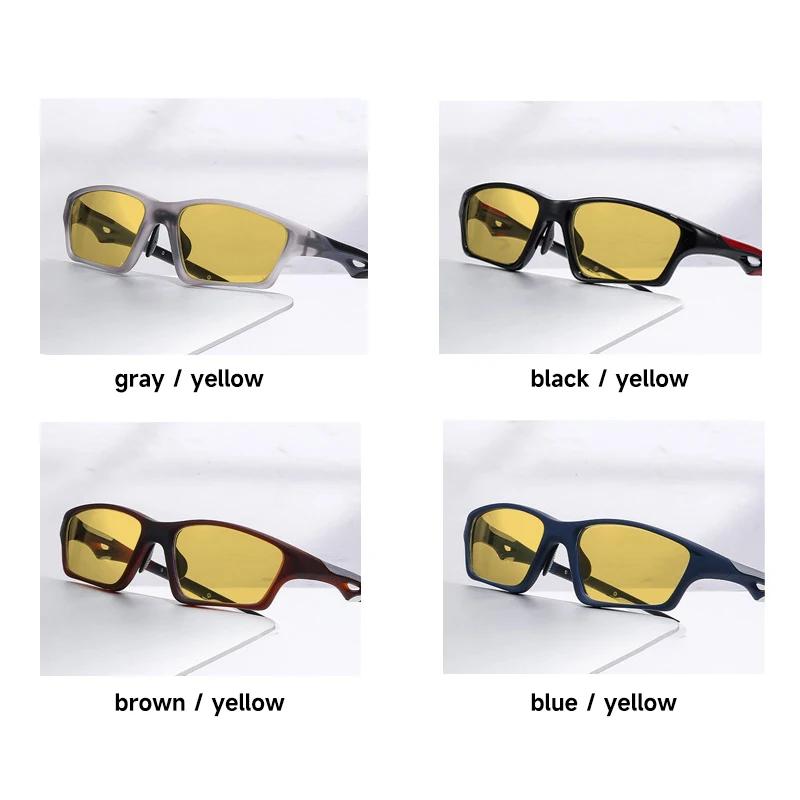 High Quality Night Vision Polarized Sunglasses Men Women Sports Riding Glasses Cycling Eyewear Uv400 Goggle