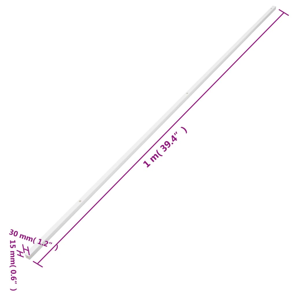 Installation Conduit Tubes 30x15 mm 30 m PVC