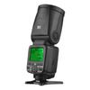 Universal Wireless TTL Flash Speedlite On-camera 2.4G Master/ Slave Speedlight Round Head 76Ws