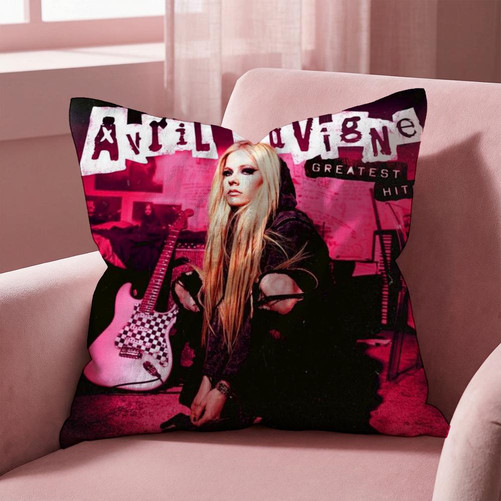 A-Avril Ramona Lavigne Наволочка для подушки Многоцелевая наволочка для дома и автомобиля - Двусторонняя, Мягкая и Прочная для ежедневного использования