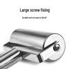 Effort-Saving Stainless Steel Rolling Pin with Wheels for Dough and Dumplings
