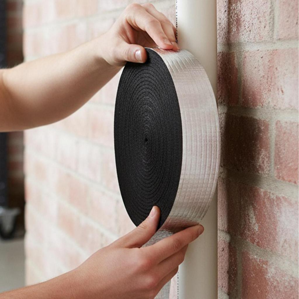 Пенопластовая трубка-чехол Высокой плотности Обертка для обогрева и охлаждения Изоляция водопроводных труб Для дверей Окон Холодная погода Зима Кондиционер