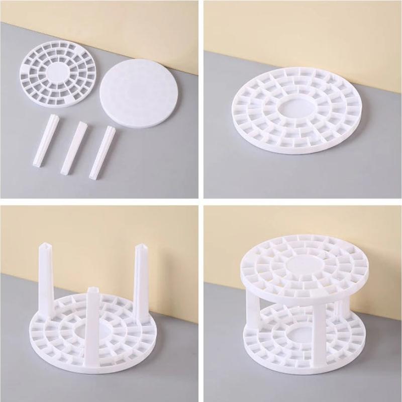 Хранение кистей для макияжа Многофункциональный держатель для косметических кистей большой емкости Подставка для сушки на воздухе Легкий и простой в установке