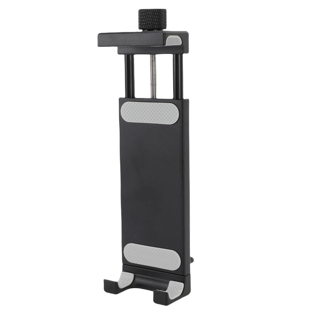 Tablet Stand 120 To 250mm Range Quick Adjustment 1 4in Screw Hole Tablet Clip Mount for Live Streaming Video Conference