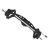 RC Crawler Car Front Axles Nylon and Steel Black RC Portal Front Axle for Axial Capra 1.9 1/10 UTB Climbing Car