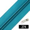 Meetee 3-10 м 5# Нейлоновые молнии со слайдером, головки для молнии для одежды, пуллер, ремонтный комплект, замена для сумки, одежды, аксессуары для молнии для DIY