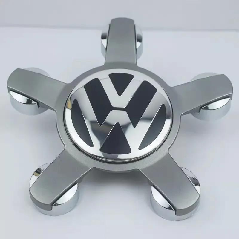 Для VW VOLKSWAGEN Новые 4 шт. 135 мм Пять лучей Центральная заглушка колеса автомобиля Колпачки ступицы Значок логотип 8R0601165 4F0601165N Для Volkswagen VW Au
