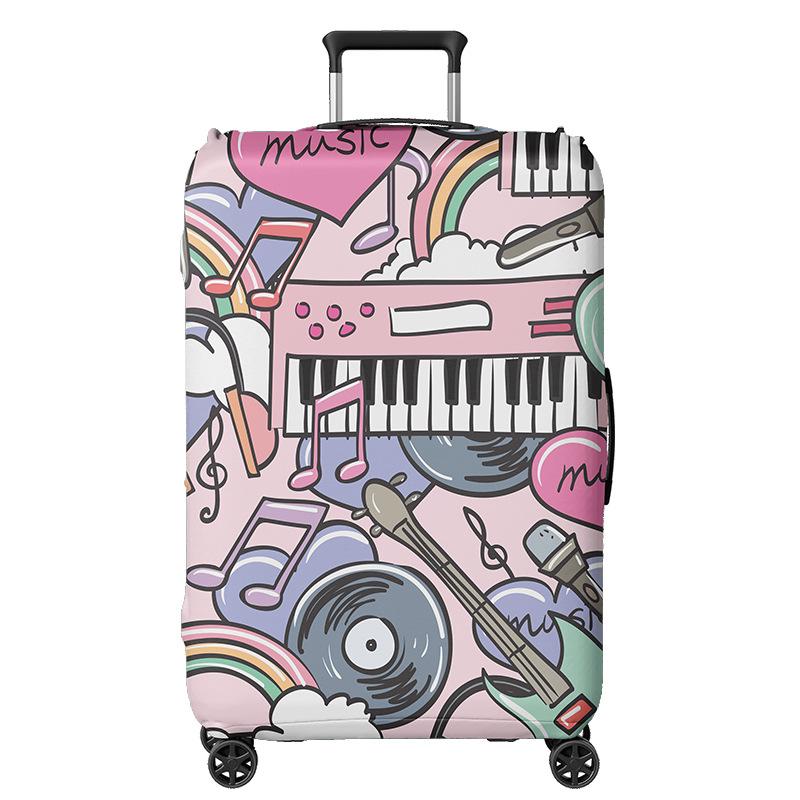 Индивидуальный усиленный кожаный чехол-сумка на колесиках от пыли