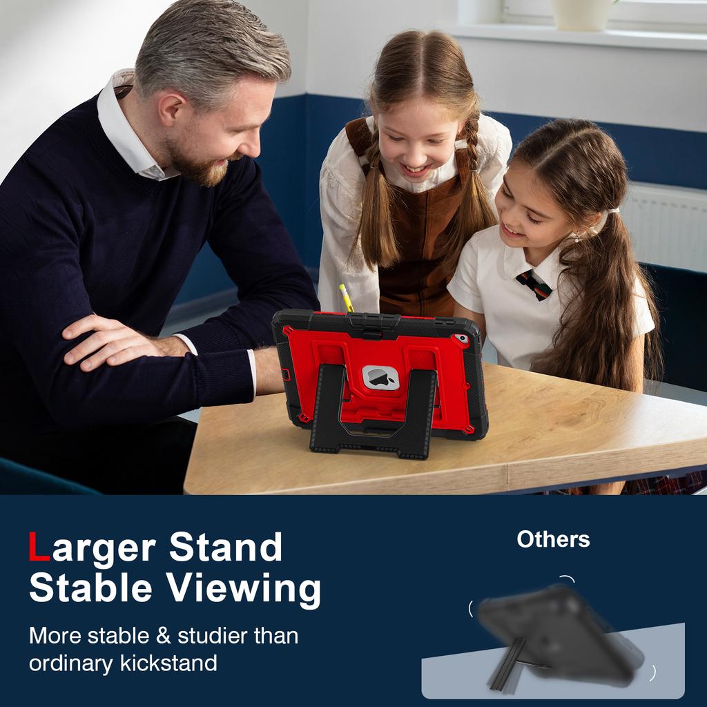 Tablet Protective Case C5 Models Are Suitable for iPad 10.2Inch 7Th 8Th 9Th (//) with Stand 10 Colors Available