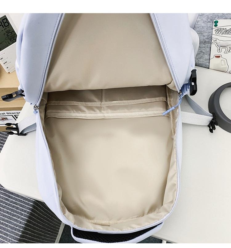 Школьная сумка для женщин, учащихся младших классов средней школы, легкий рюкзак большой вместимости