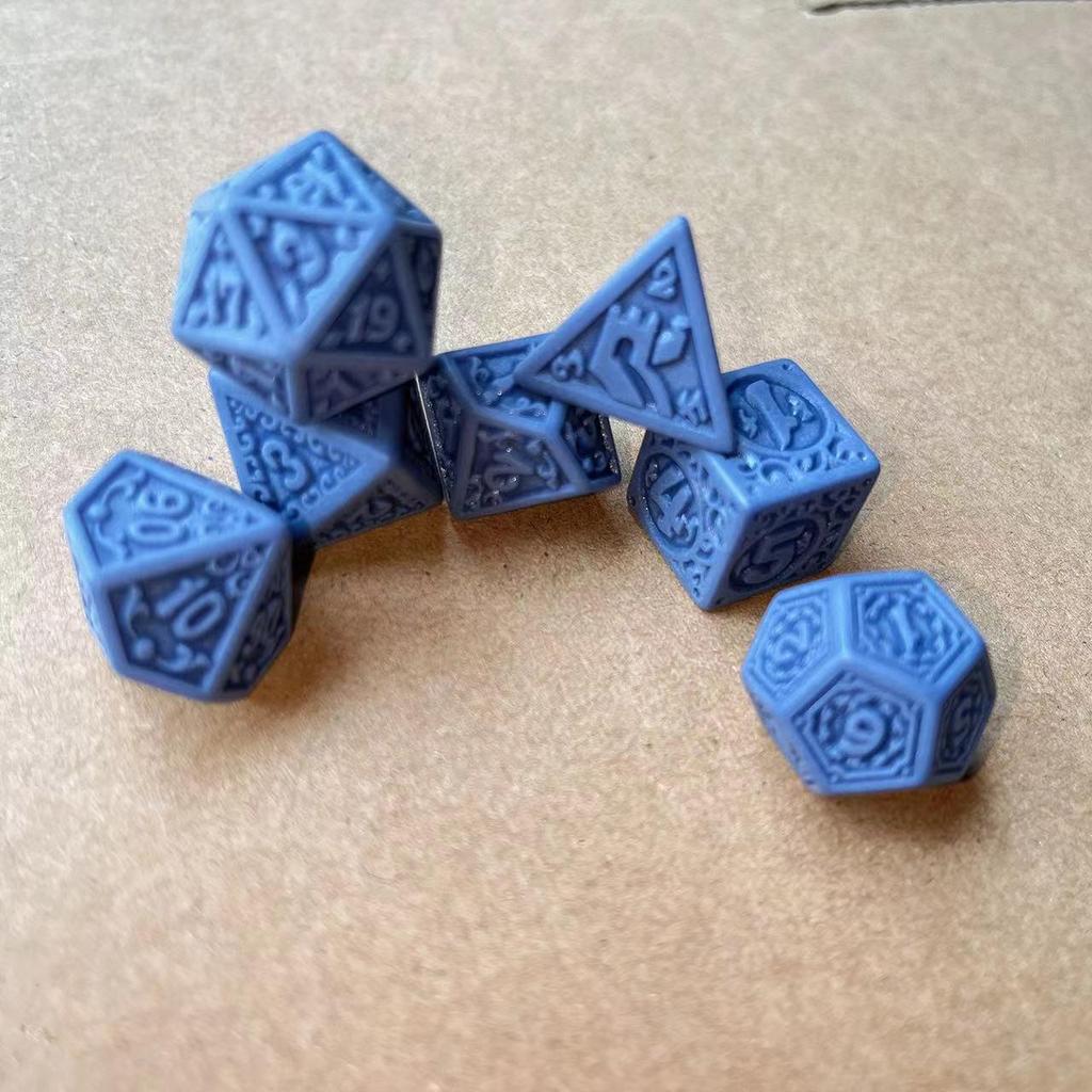 7 шт./лот, многогранные игральные кости из смолы D&D D4 D6 D8 D10 D% D12 D20, многогранные игральные кости TRPG, настольные игры