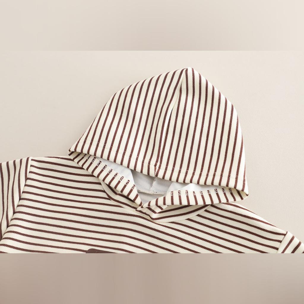 Детский повседневный комплект с длинным рукавом, удобные наряды для повседневной носки