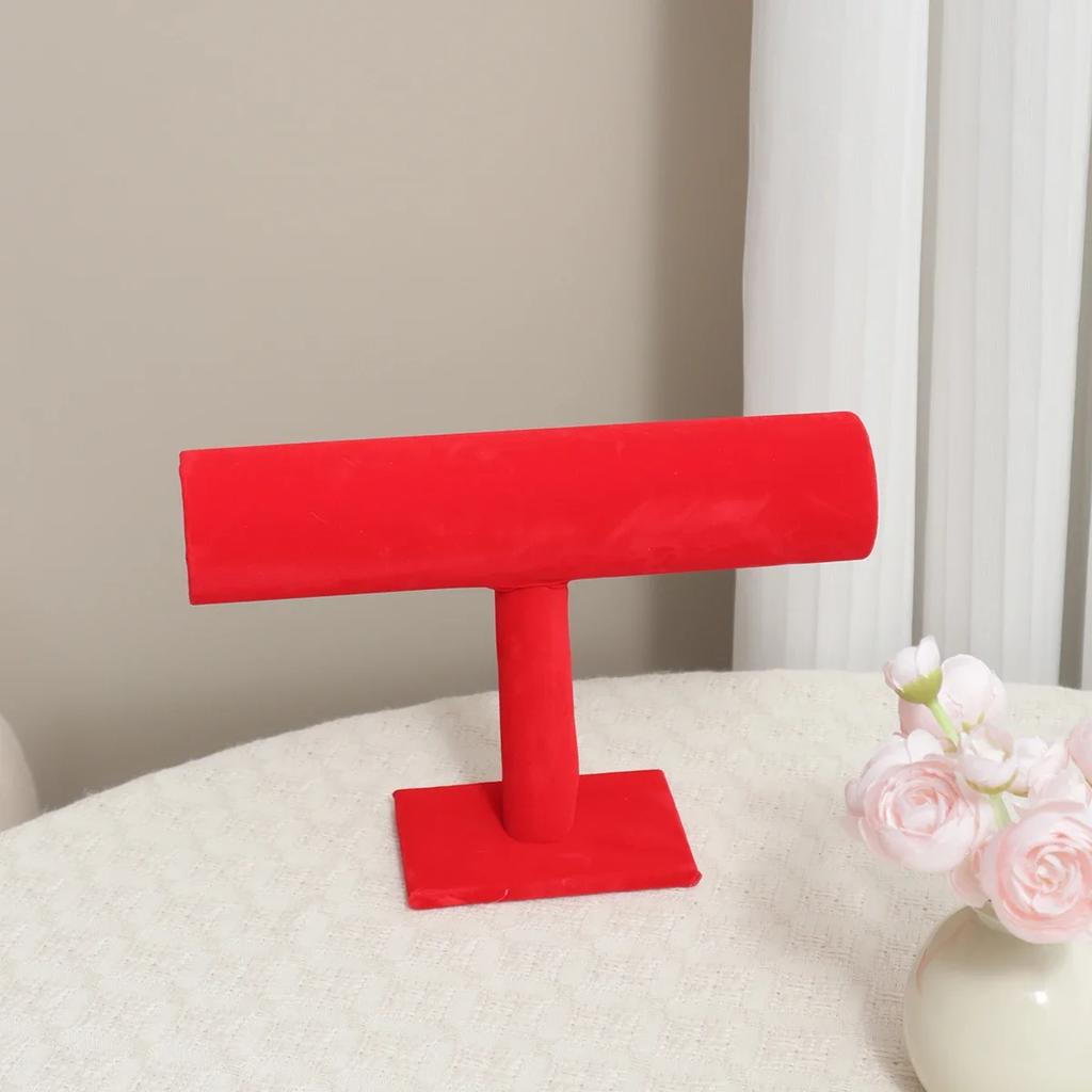 1 шт. Бархатная подставка для браслетов, Подставка для ювелирных изделий, Подставка для хранения браслетов, часов, Подставка для демонстрации ювелирных изделий, Реквизит для демонстрации